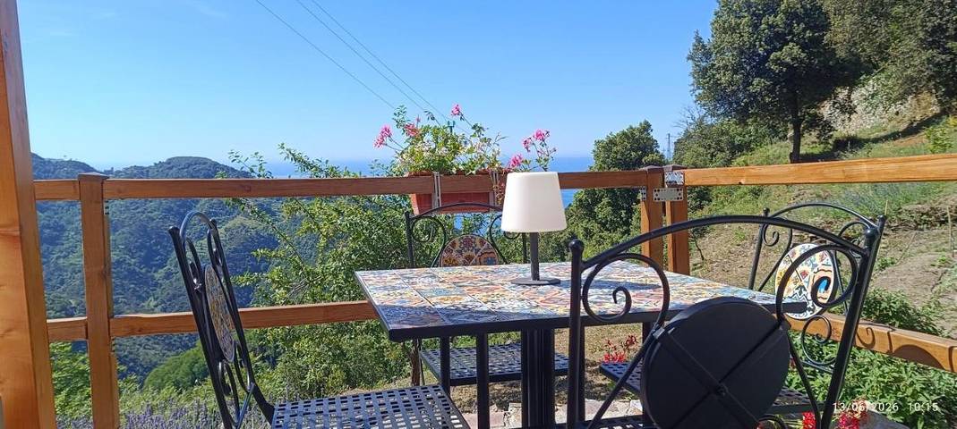 Bnb für 4 Personen, mit Terrasse und Garten sowie Ausblick in Cinque Terre