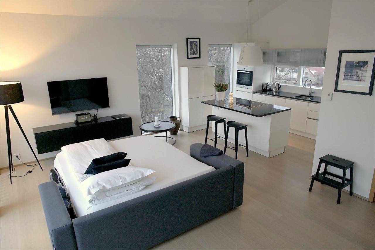 Apartment with Balcony in Gerði, Reikiavik