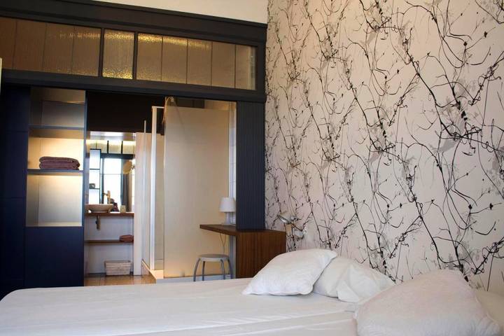 Chambre d’hôte pour 6 personnes, avec Terrasse et Vue dans Palau