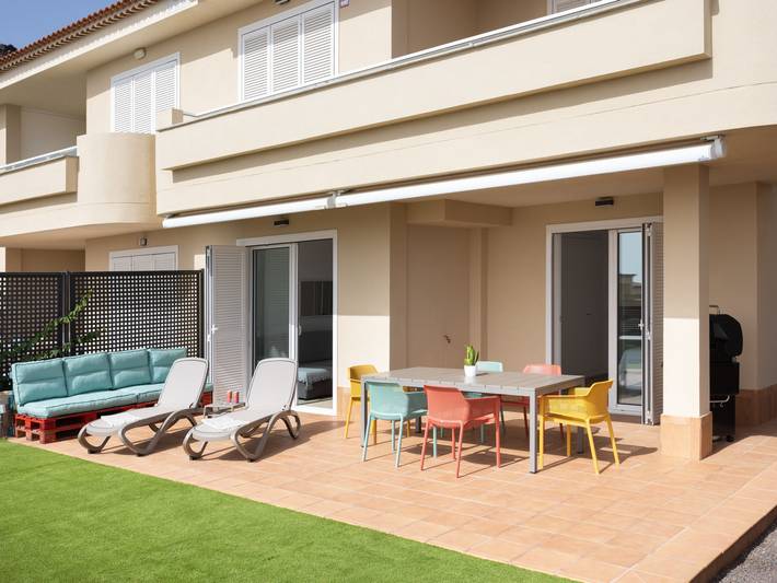 Ferienwohnung für 2 Personen, mit Ausblick und Garten sowie Kinderpool und Terrasse in Santiago del Teide - 2