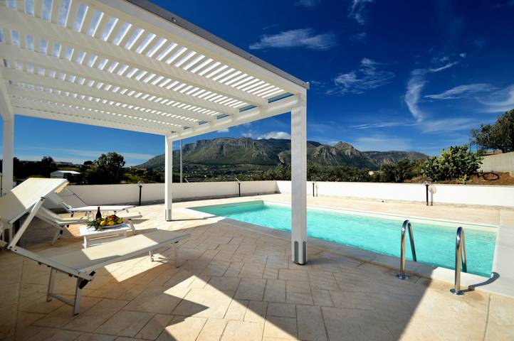 Villa Arancio con piscina privata e zona bbq in Alcamo, Provincia di Trapani