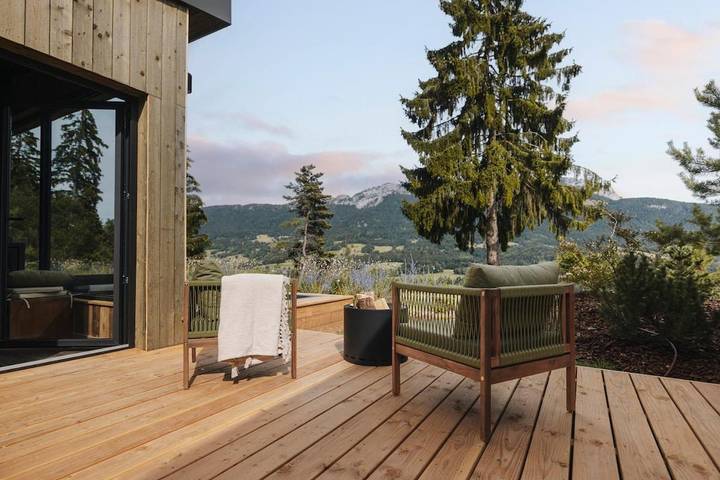 Baita per 8 persone, con Balcone e Terrazza nonché Giardino e Sauna a La Thuile