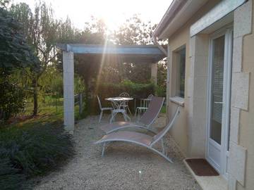 Gîte pour 4 personnes, avec terrasse et jardin dans le Gers