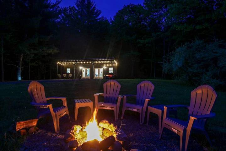 Gîte pour 4 personnes, avec jardin ainsi que balcon et vue sur le lac, adapté aux familles dans État de New York - 3