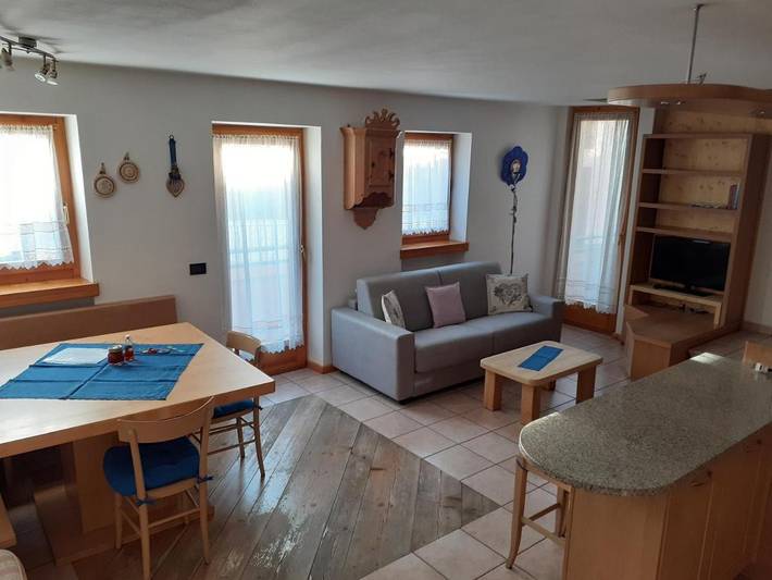 Gîte pour 5 personnes, avec terrasse et vue dans Padola - 3