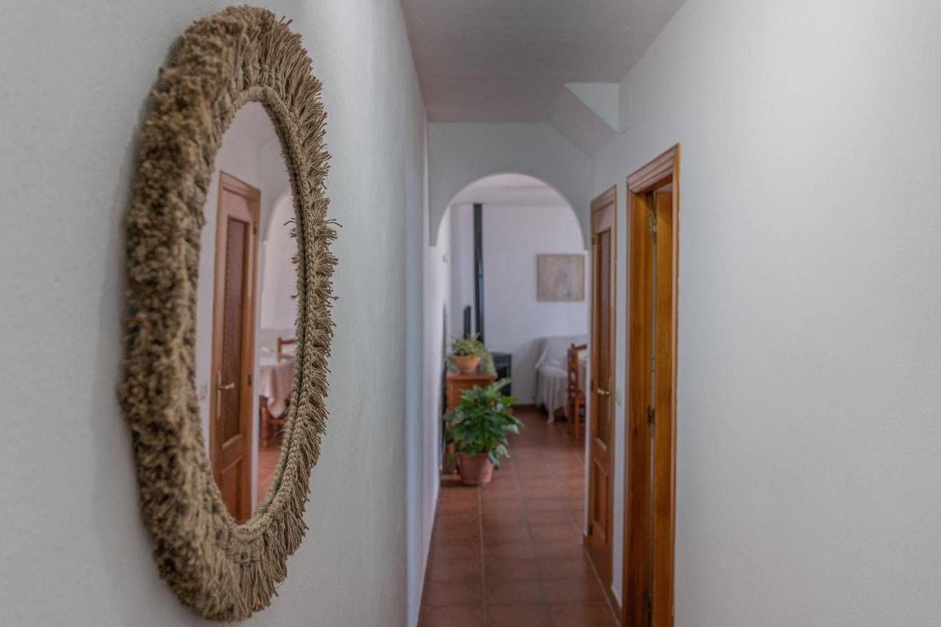 Casa de vacaciones 'La Casa Del Bosque' con vistas a la montaña, balcón y Wi-Fi in Júzcar, Provincia de Málaga