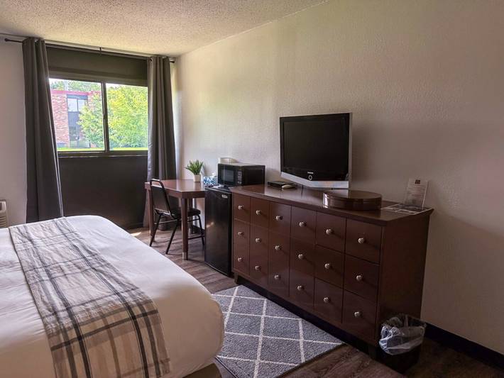 Apartamento entero, 1 cama king size | Bañera con acceso móvil Nsmk Micfridg in Lago Ontario