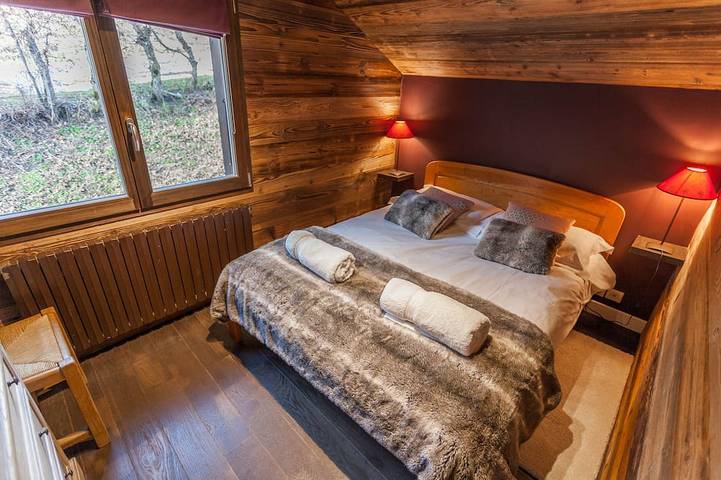 Chaleureux  chalet  situé dans les Aravis 10personnes ,Sauna in Saint-Jean-de-Sixt, Région d'Annecy