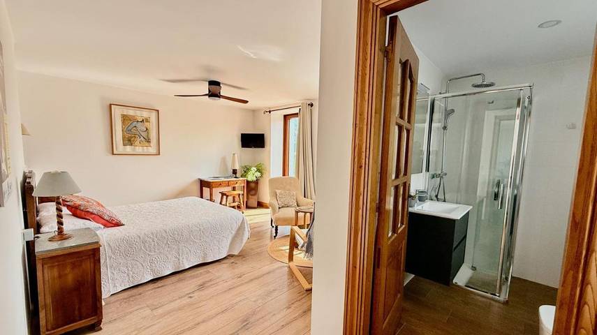 Casa rural para 2 personas, con vistas y terraza, Se admiten mascotas en Berástegui