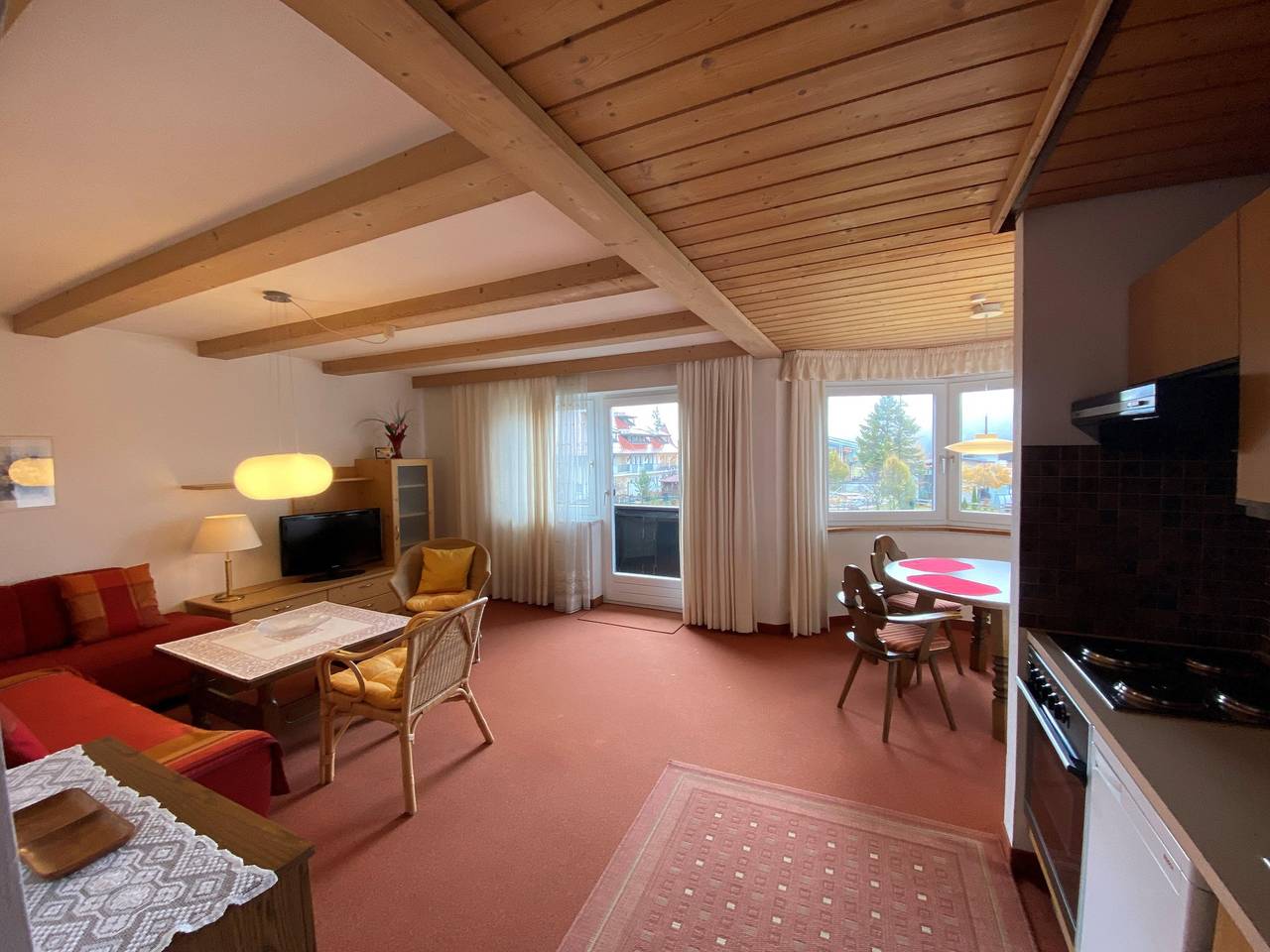 Ganze Ferienwohnung, 2- Raum Appartement mit Erker in Seefeld in Tirol, Innsbruck Land