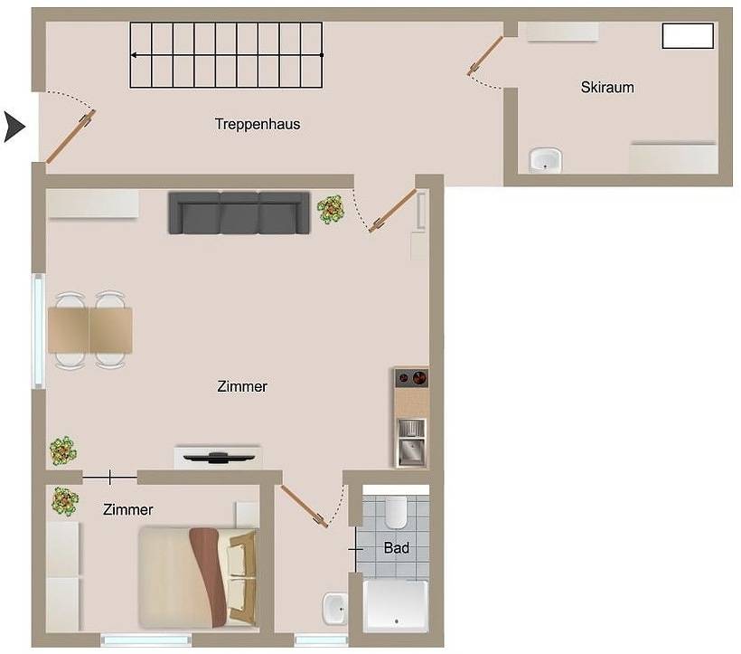 Apartamento vacacional entero, Haus Dora Apartment 1 Filzenkogel in Mayrhofen, Alpes de Zillertal