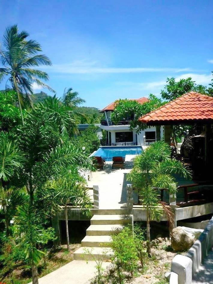 Villa pour 8 personnes, avec piscine et jardin ainsi que vue et vue sur le lac dans Koh Tao - 2
