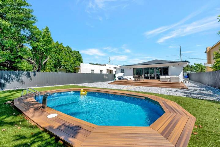 Villa voor 10 personen, met zwembad en tuin in Miami