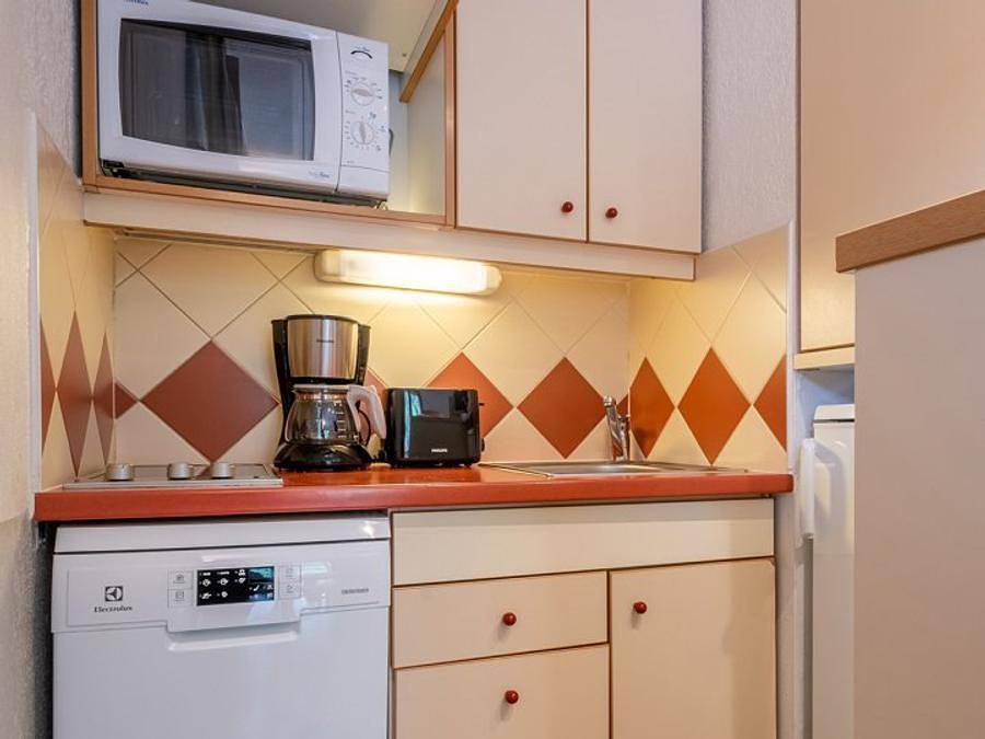 Pierre & Vacances Résidence Les Ravines - Studio 4 personen - Studio 4 Personen - 1 Schlafbereich - Bergblick in Méribel, Les Allues