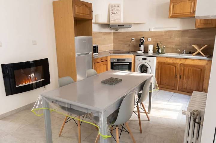 Appartement de vacances pour 3 personnes, avec terrasse, animaux acceptés