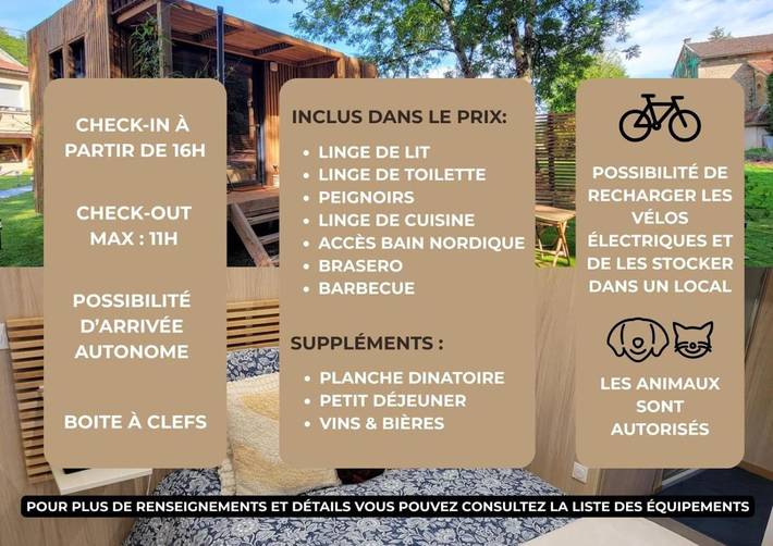 Tente pour 2 personnes, avec vue et jardin dans Côte-d'Or - 2