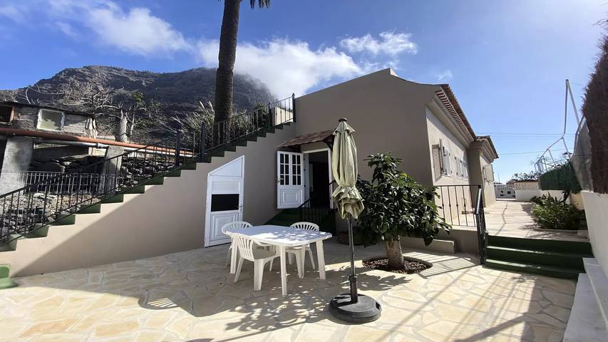 Chalet para 4 personas, con terraza en La Gomera