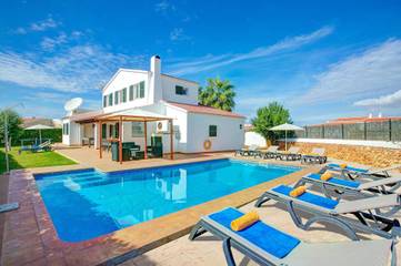 Villa in Ciutadella, Menorcas Küste für 10 