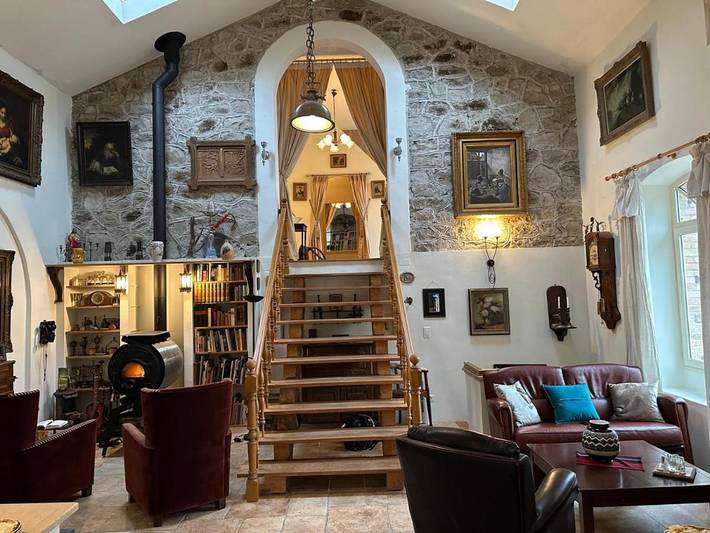 Location de vacances pour 5 personnes, avec jardin et vue à Molières-sur-Cèze