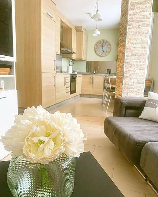 Apartamento para 4 personas, con Terraza en Betanzos