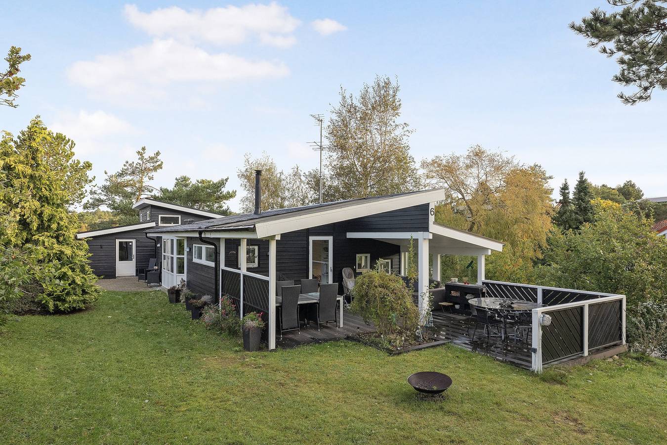 In der Nähe von Strand und Wald und Ebeltoft in Vibæk Strand, Ebeltoft