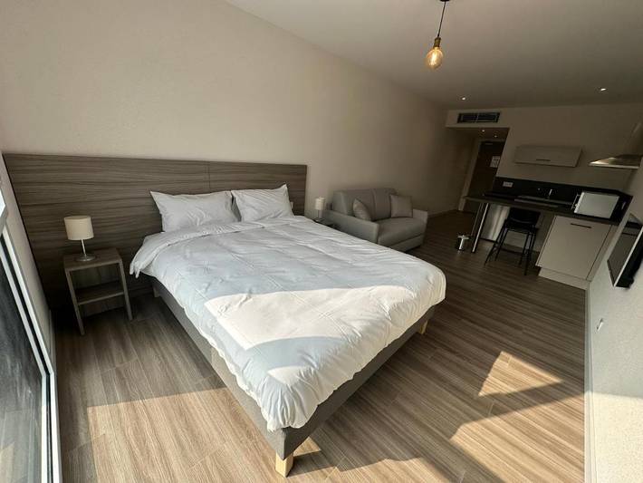 Appart’hôtel pour 2 personnes, avec vue