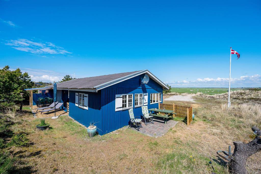 Gemütliches, strandnahes Ferienhaus in Houvig mit Hund erlaubt in Ringkøbing, Holmsland Klit