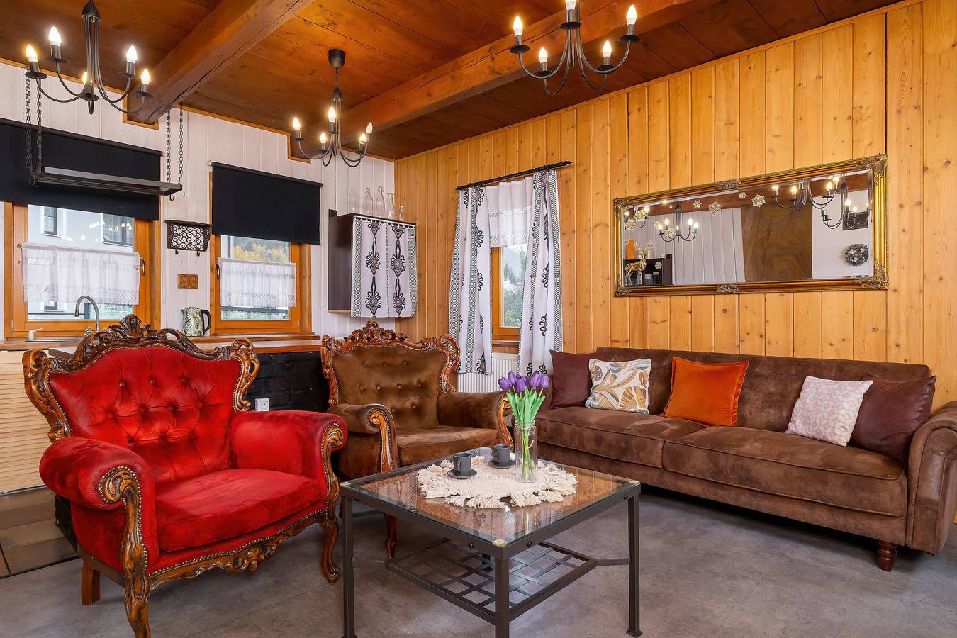 Dom dla 8 osoby w Szczyrk, Karpaty (Polska)