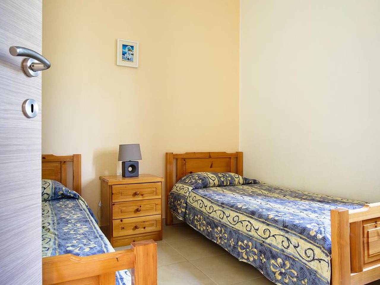 Lugar tranquilo con jardín eflorescente in Playa de Almyrós (Agios Nikolaos), Lasithi