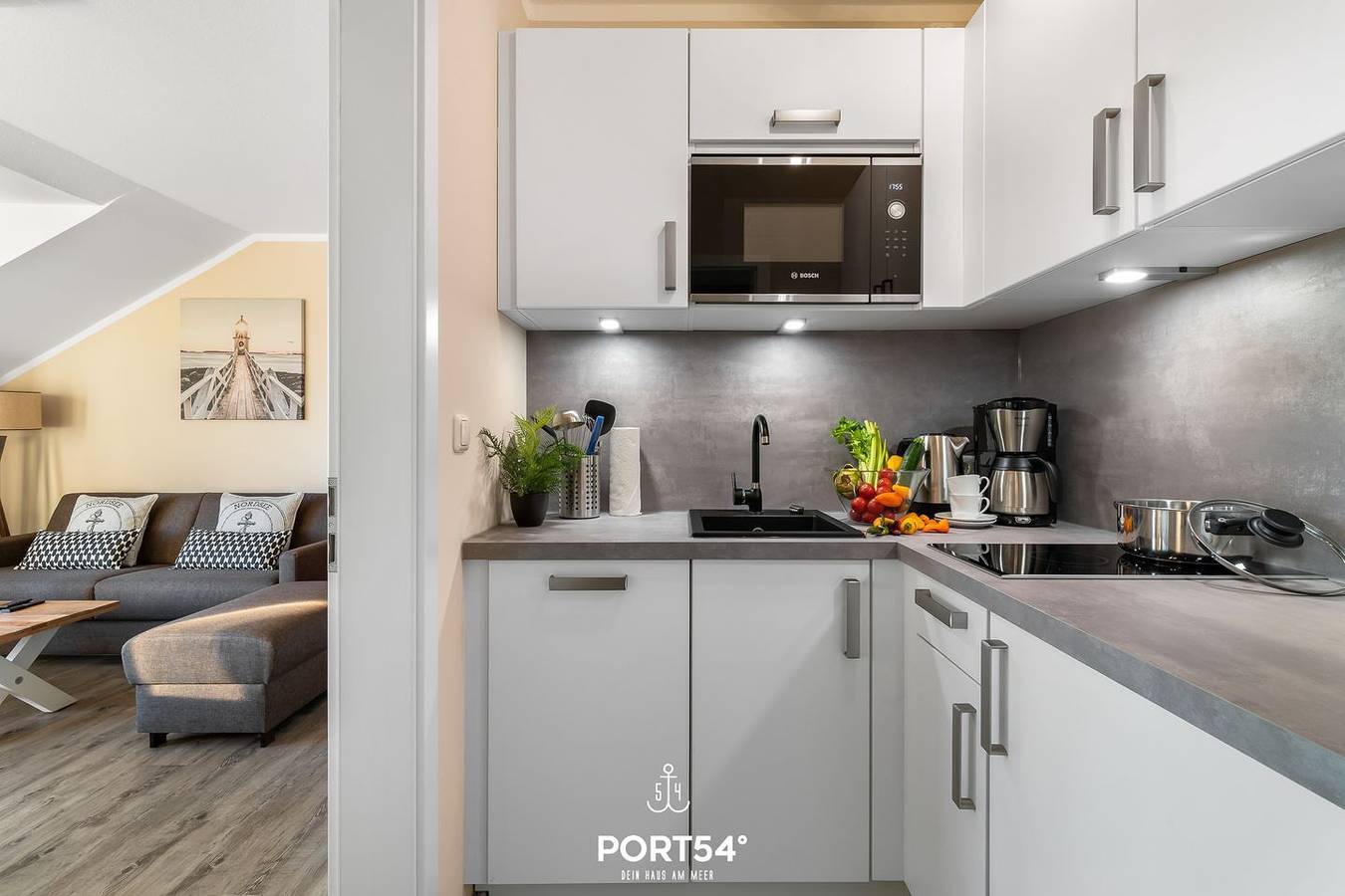 Ganze Wohnung, Deck 8 - für 3 Personen, zentrale Lage, ideal für Fahrradausflüge in Büsum, Dithmarschen