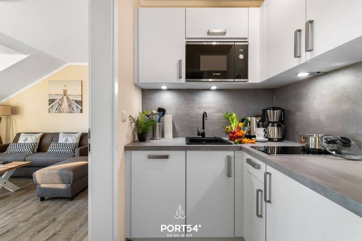 Ganze Wohnung, Deck 8 - für 3 Personen, zentrale Lage, ideal für Fahrradausflüge in Büsum, Kreis Dithmarschen