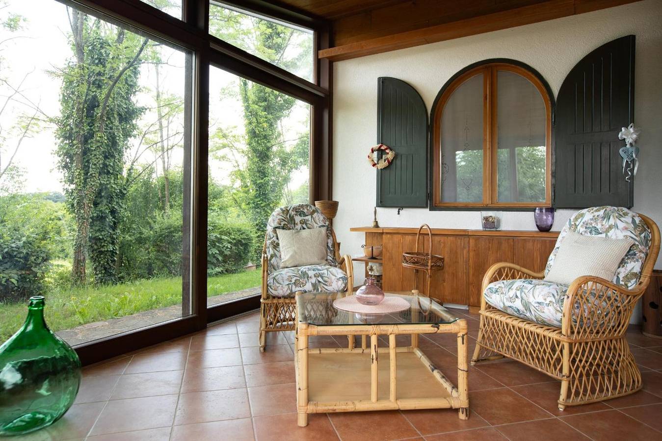 Appartamento intero, Appartamento "Pinot Grigio" con romantico patio verandato e giardino in Mossa, Collio - Alto Isonzo