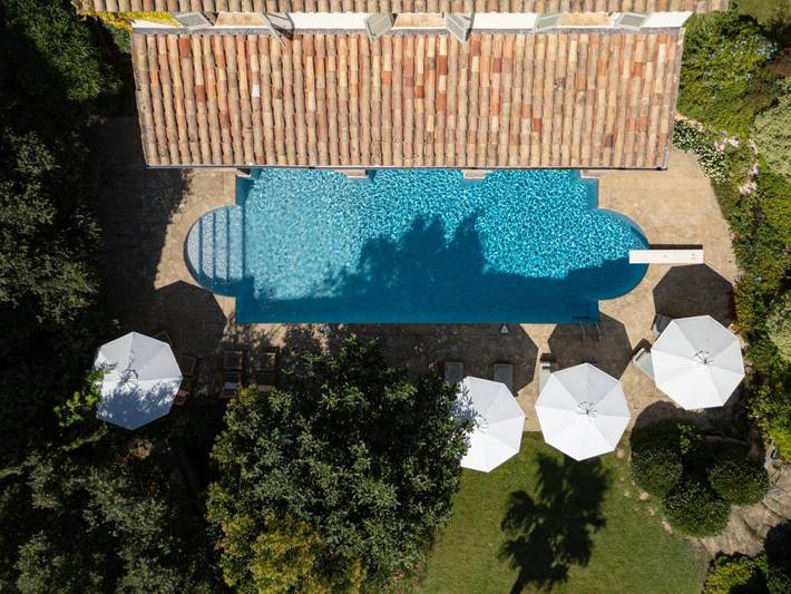 Location de vacances pour 16 personnes, avec piscine et terrasse ainsi que jardin et vue à Tanneron - 3