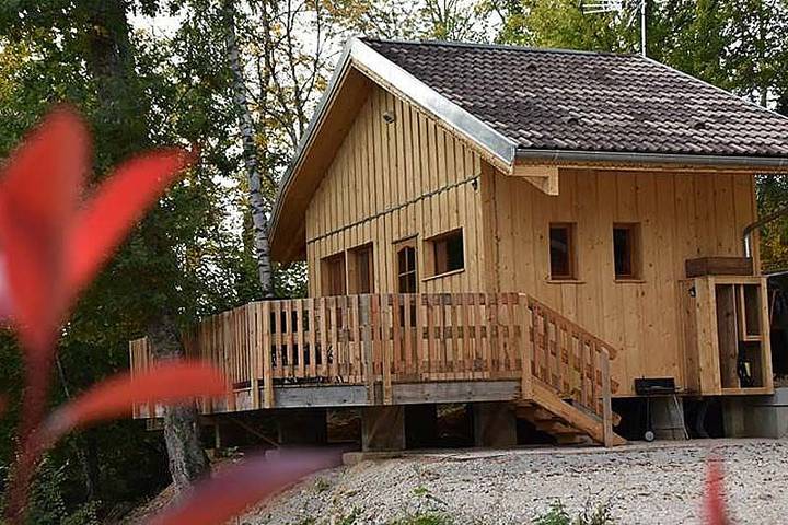 Gîte pour 5 personnes, avec piscine et terrasse, animaux acceptés dans Lac de Charmes