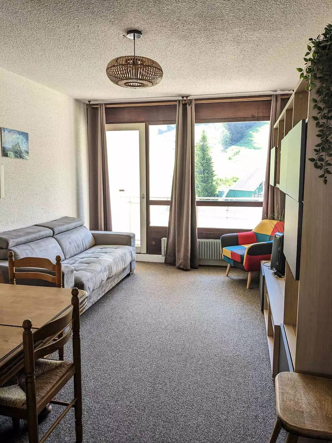 Appartement entier, 2 pièces cabine au pied des pistes résidence Agnelins in Prapoutel, Les Adrets