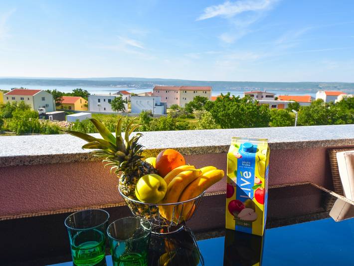 Ferienwohnung für 6 Personen, mit Balkon