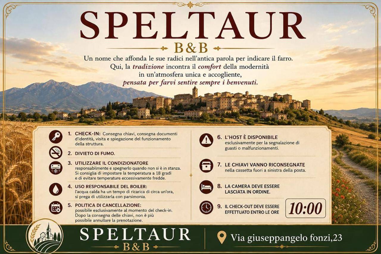 Appartamento intero, Speltaur B&B in Spoltore, Provincia di Pescara