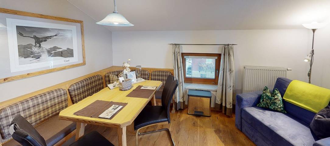 Ferienwohnung für 3 Personen, mit Sauna und Pool sowie Garten und Ausblick in Kössen - 4