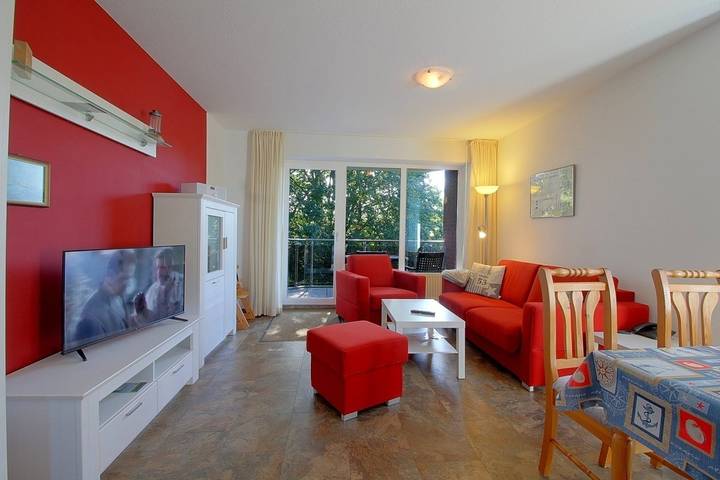 Ferienwohnung für 3 Personen, mit Balkon in Wremen