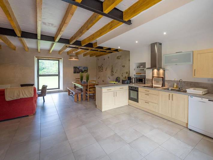 Camping Sites et Paysages - L'Etang de Brissac  - Landhaus 8 personen - Premium Anjou 4 Zi. - 100m² - Tv - Geschirrspülmaschine - 2 Bäder in Brissac-Quincé, Loire-Tal