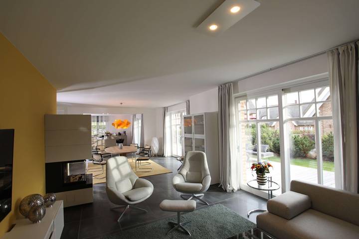 Ferienhaus für 6 Personen, mit Garten und Terrasse sowie Sauna in Lobbe - 4