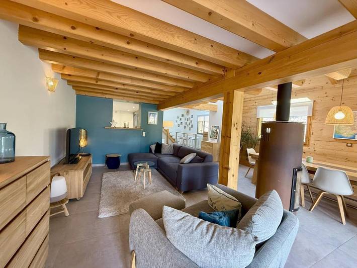 Cottage pour 8 personnes, avec vue et balcon à La Terrasse (Isère)