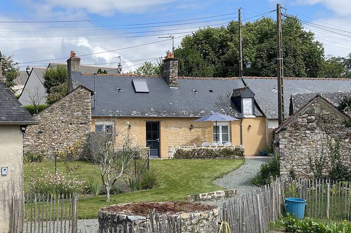 Maison de vacances pour 4 personnes, avec terrasse et jardin dans Mayenne