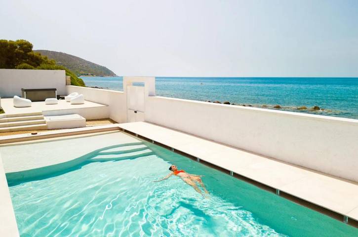 Appartamento per 12 persone, con piscina e sauna nonché giardino e idromassaggio a Quartucciu