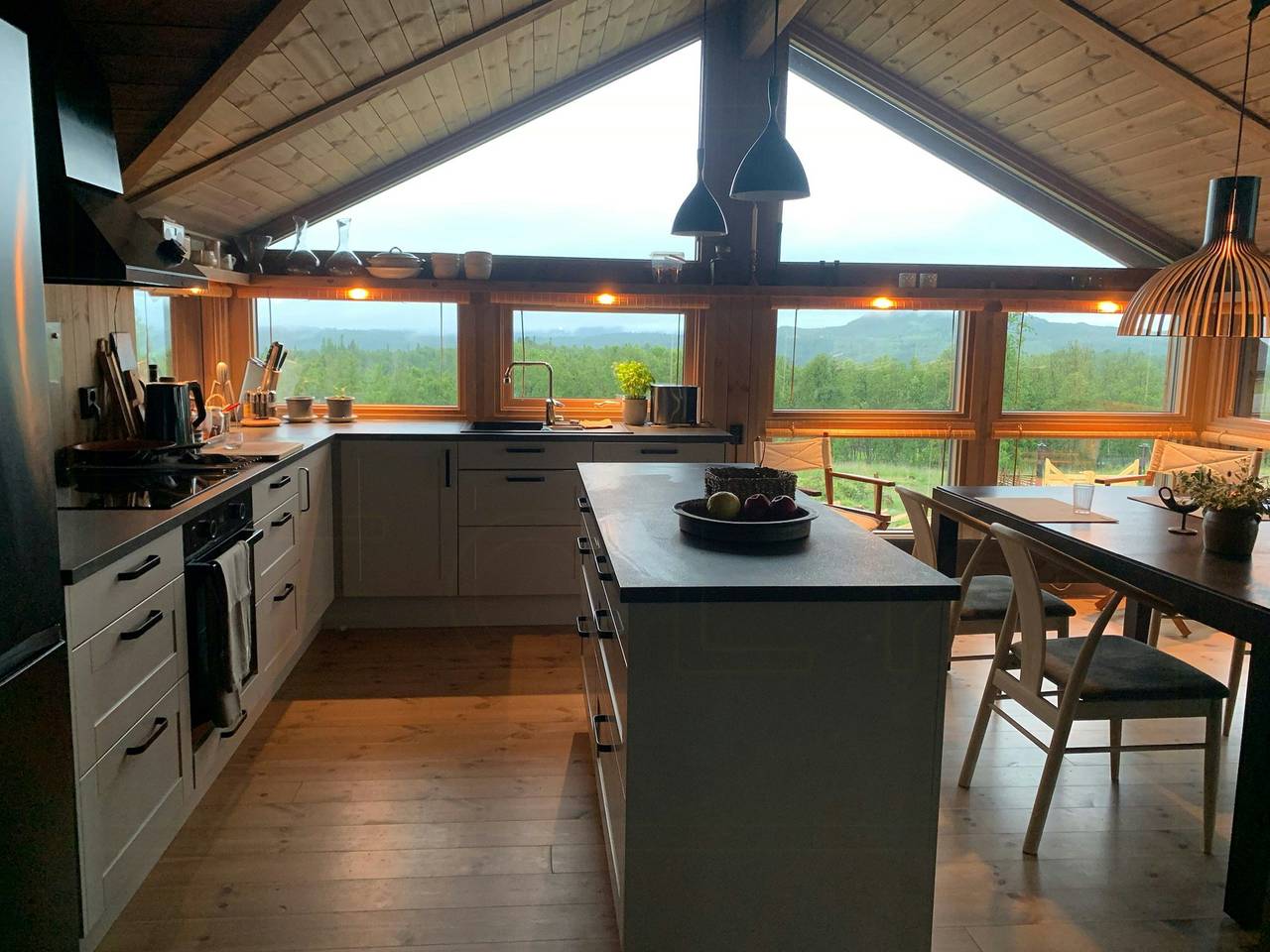 Gemütliche Hütte mit herrlichem Bergblick in Oppheimåsen in Ål