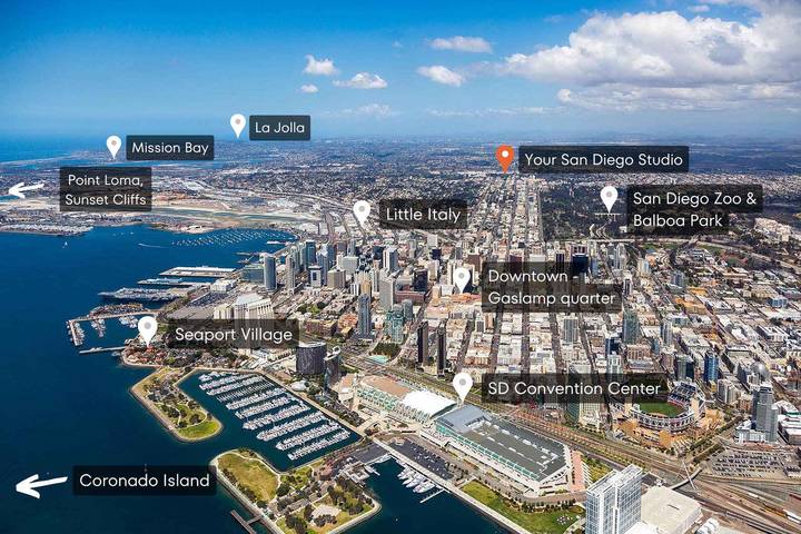 Gîte pour 2 personnes, avec balcon, adapté aux familles dans Californie - 4