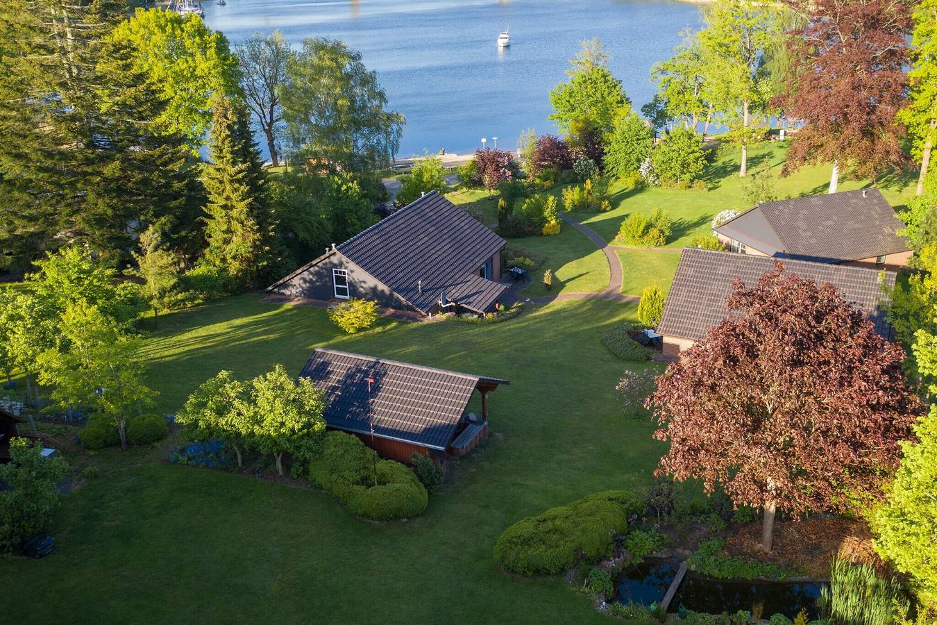 Ferienhaus 'Ferienhaus Eiderblick' mit privater Terrasse, privatem Garten und Wlan in Borgstedt, Rendsburg-Eckernförde