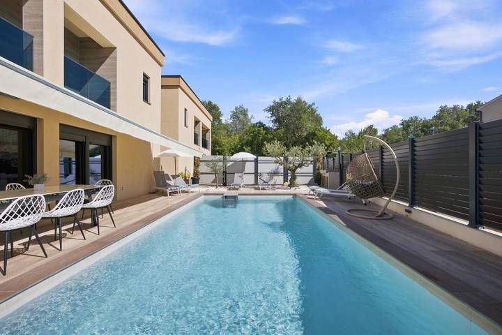 Ferienhaus für 8 Personen, mit Balkon und Terrasse sowie Pool in Kosinozici - 3