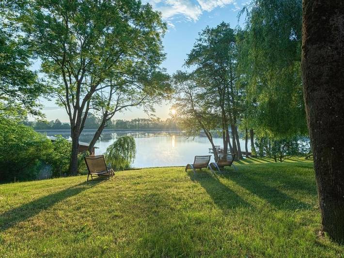 Ferienwohnung für 2 Personen, mit Balkon und Terrasse sowie Garten und Sauna in Loppin