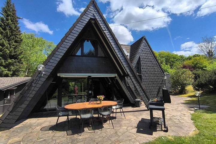Ferienhaus für 6 Personen, mit Terrasse und Garten sowie Sauna in Kerschenbach